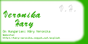 veronika hary business card