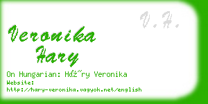 veronika hary business card